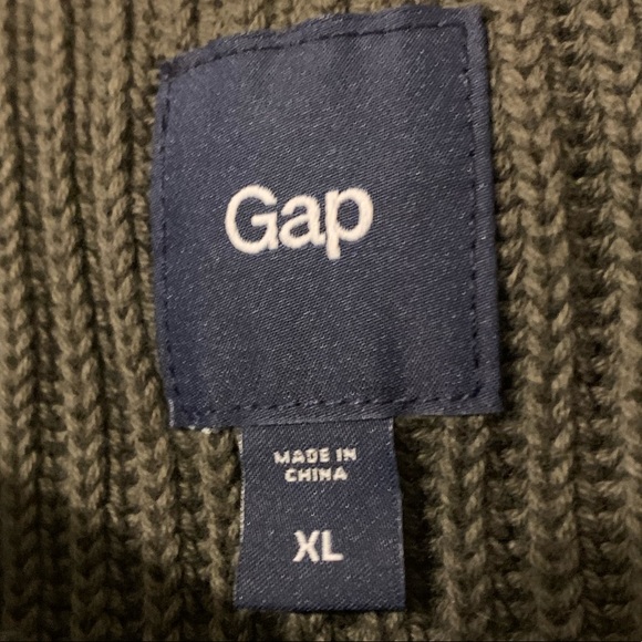 Gap Ribbed Crewneck Sweater Sz XL - Picture 2 of 5